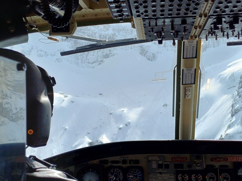 helikopter, zimsko reševanje
